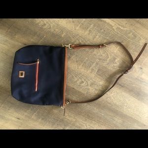 Dooney and Bourke navy blue handbag